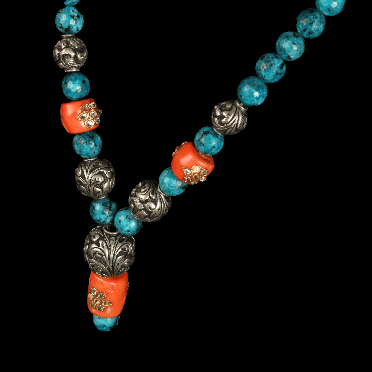 Turquoise Drop Necklace