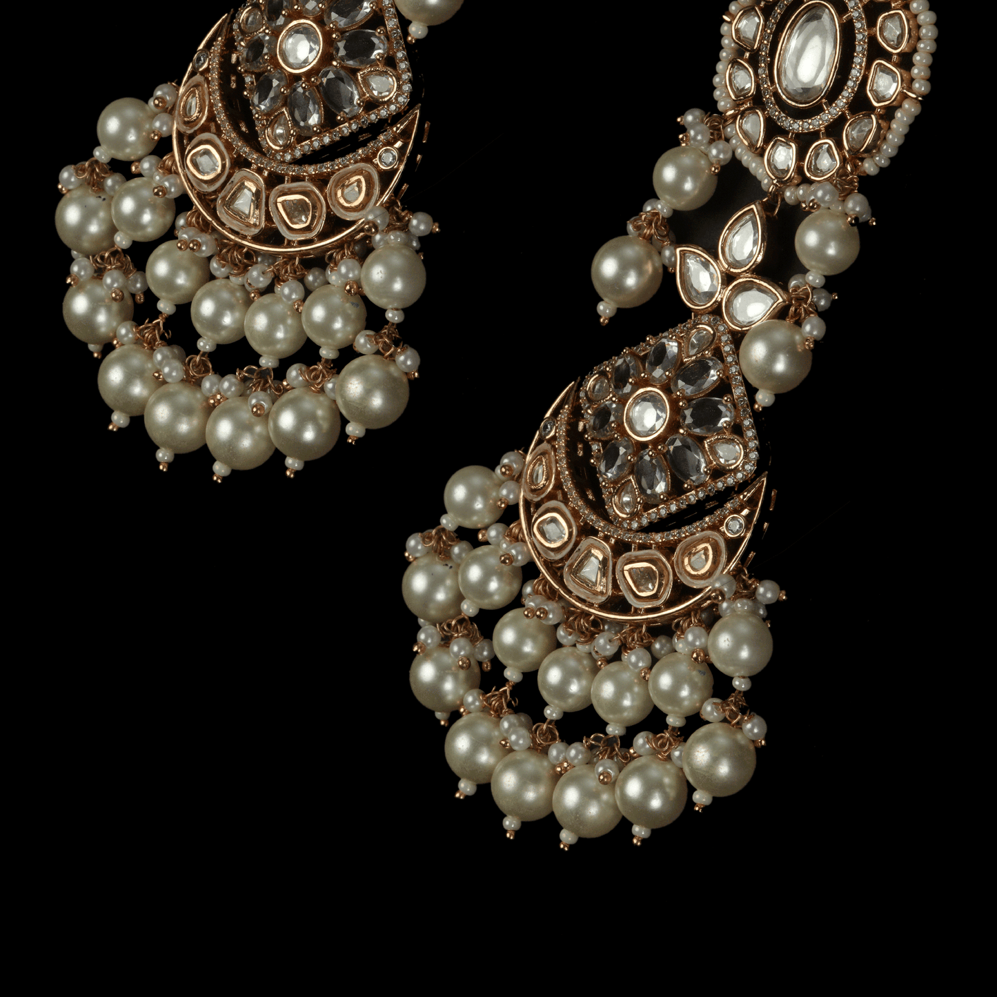 Rose gold Earring