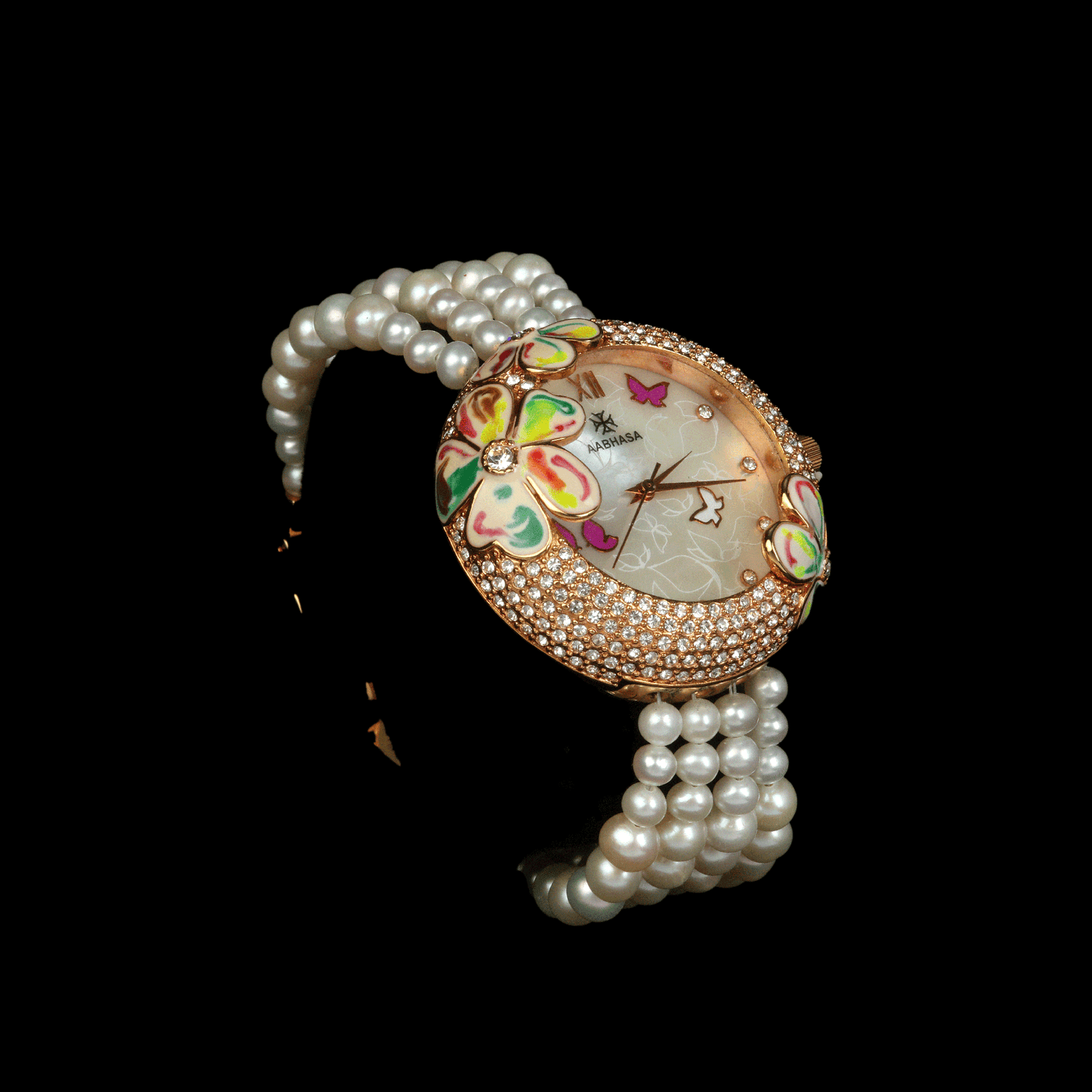 Mother Of Pearl Dial Watch