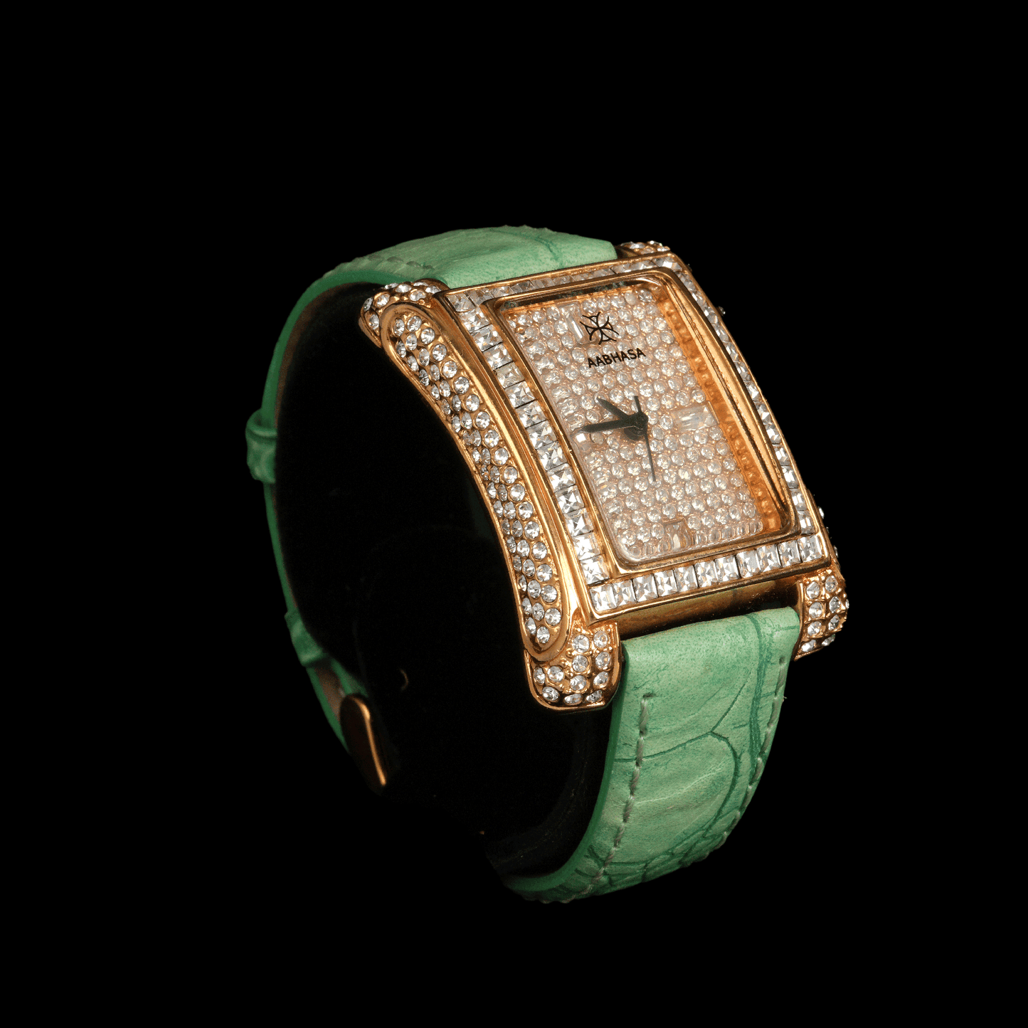 Zircon Stone Watch