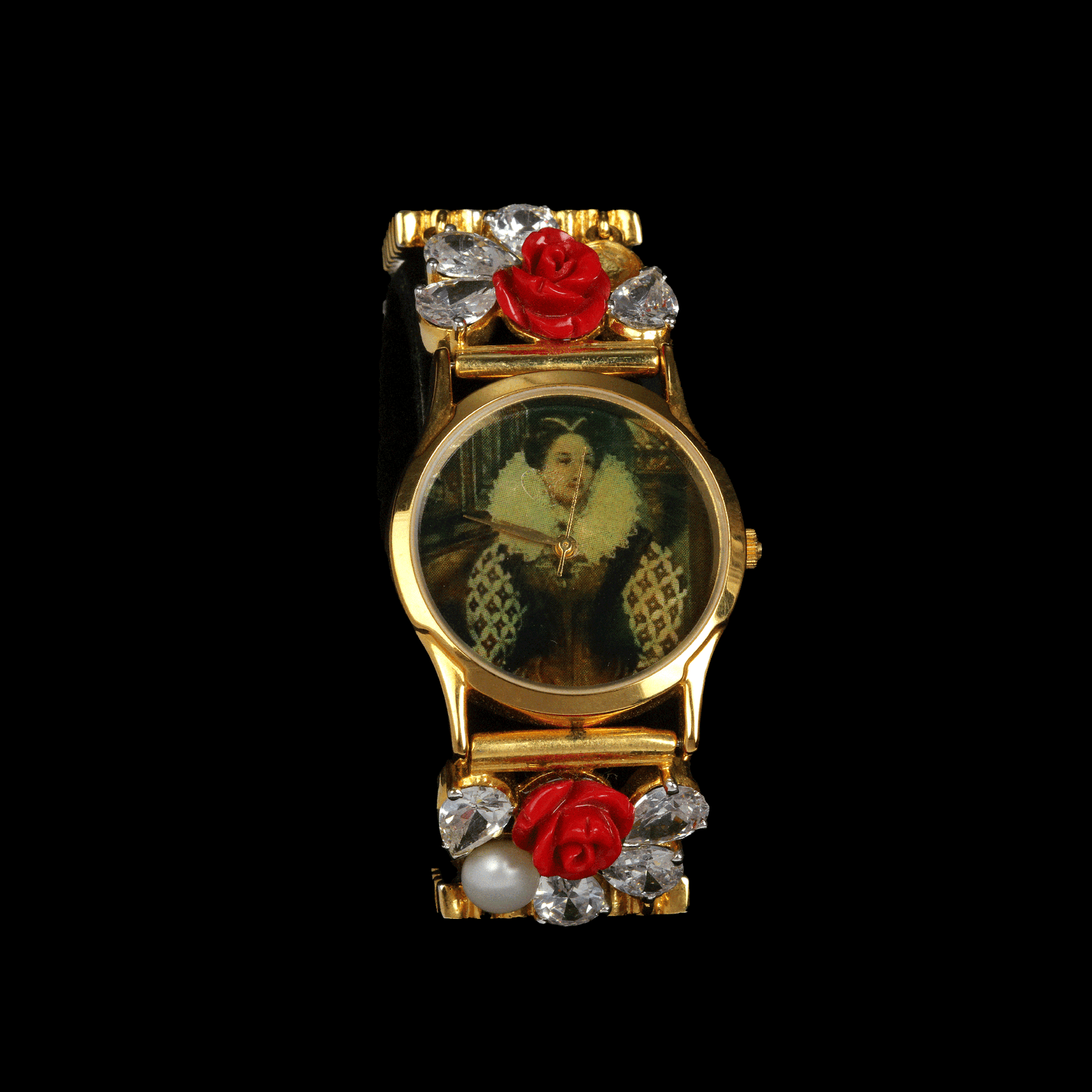 Silver & Jadatar watch