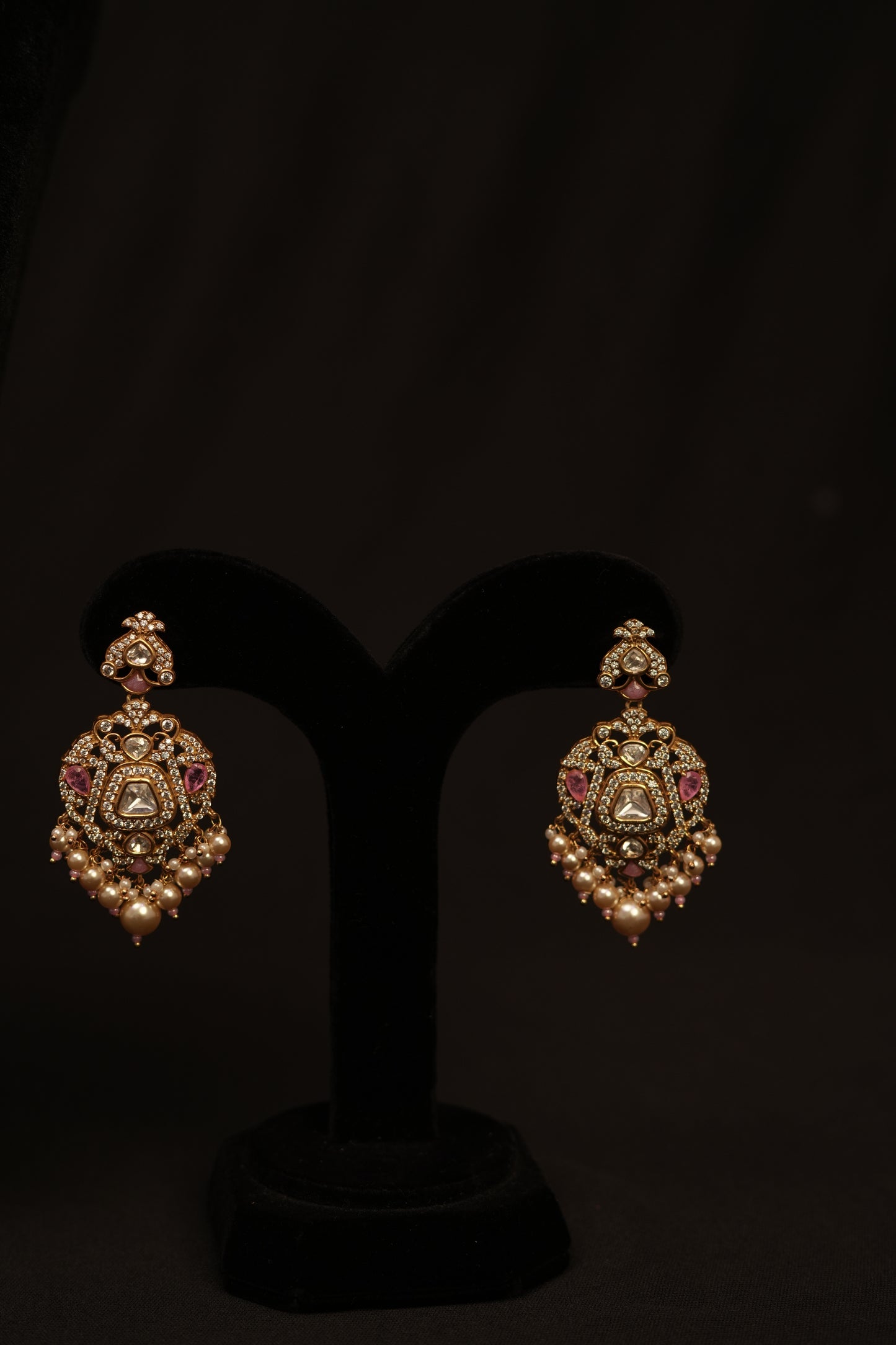 Royal Pearl Polki Choker Set
