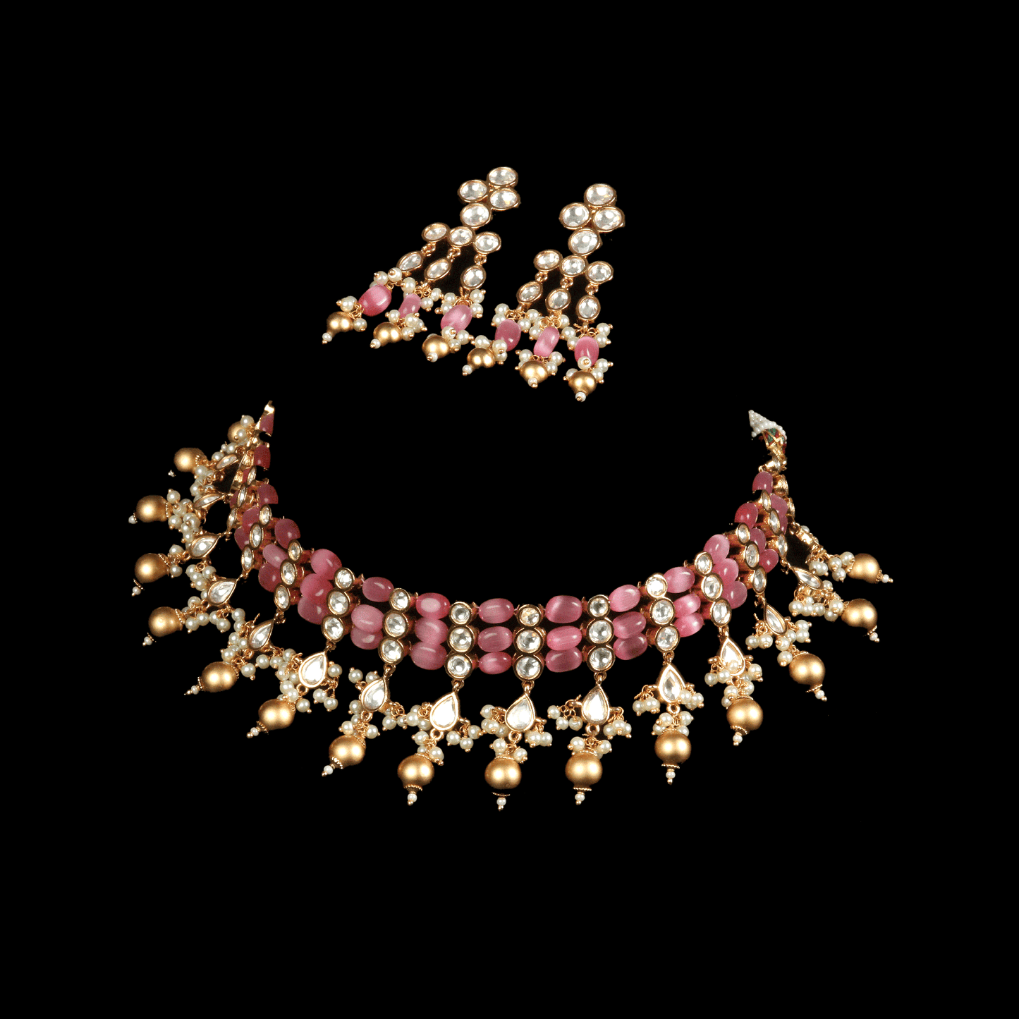 Blush pink Choker Necklace