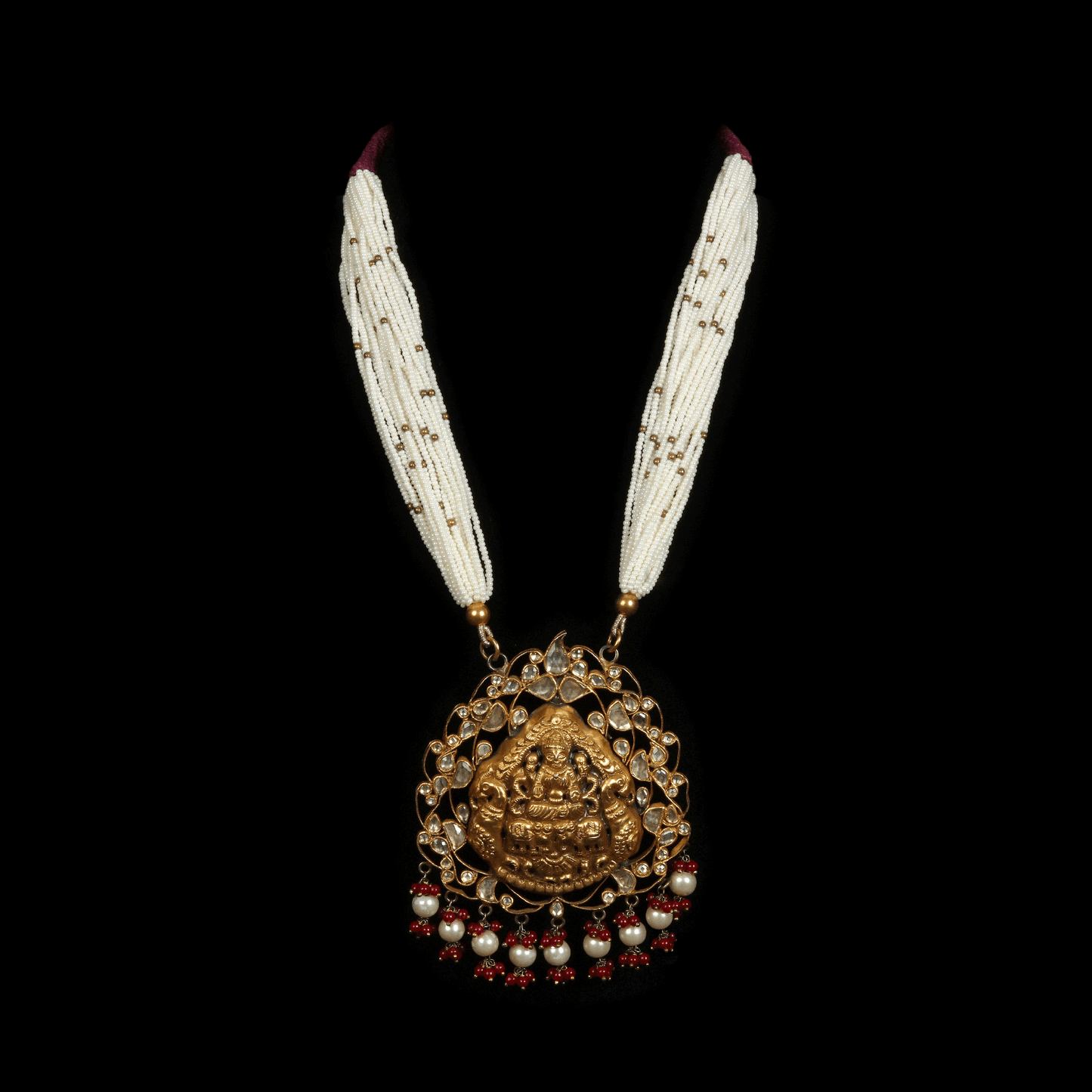 Temple design necklace
