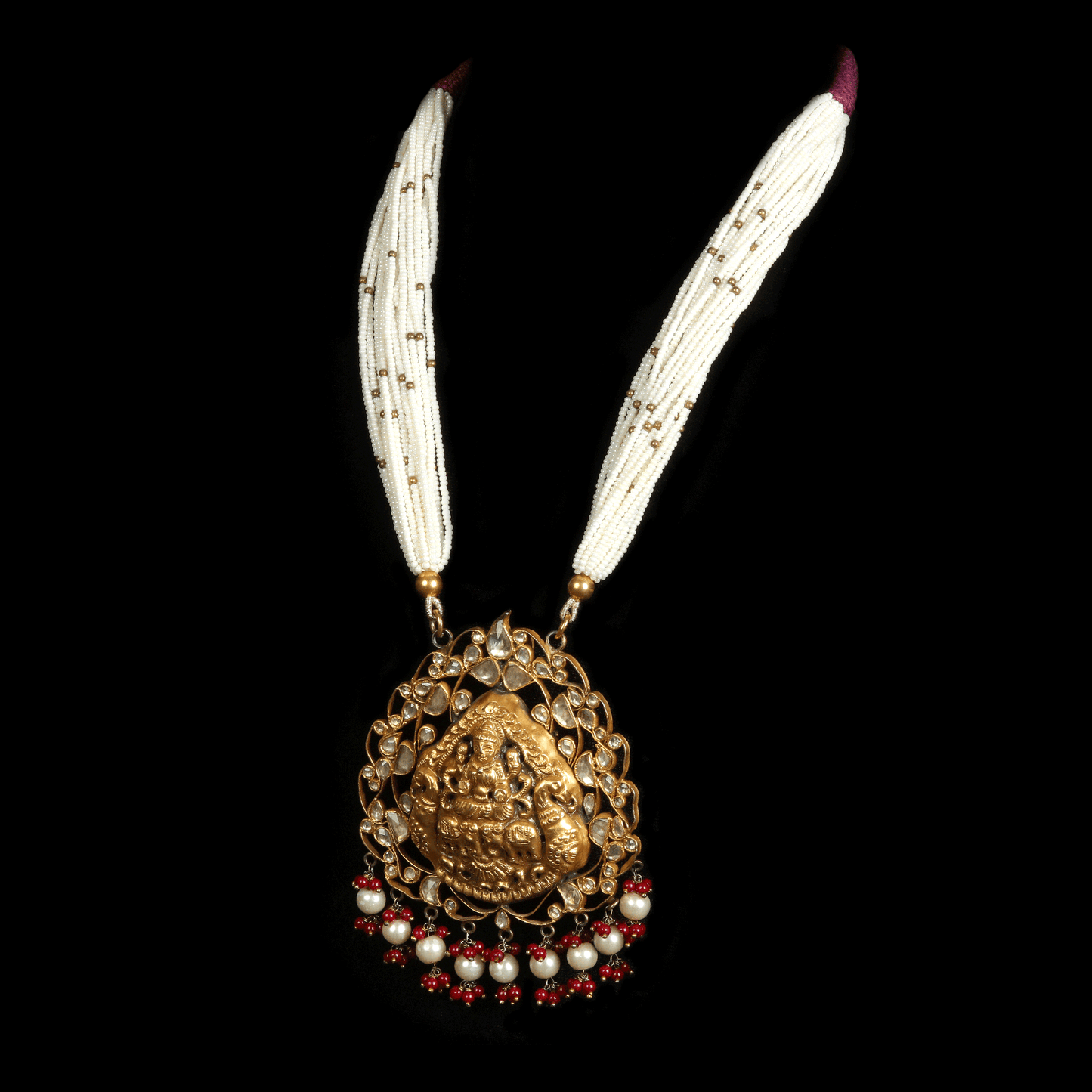 Temple design necklace