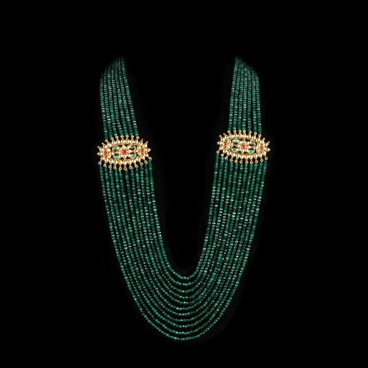 Green Emerald Mala