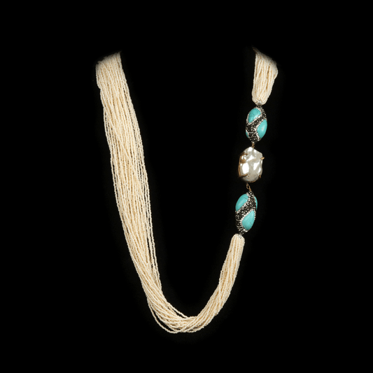 Moon White Mala