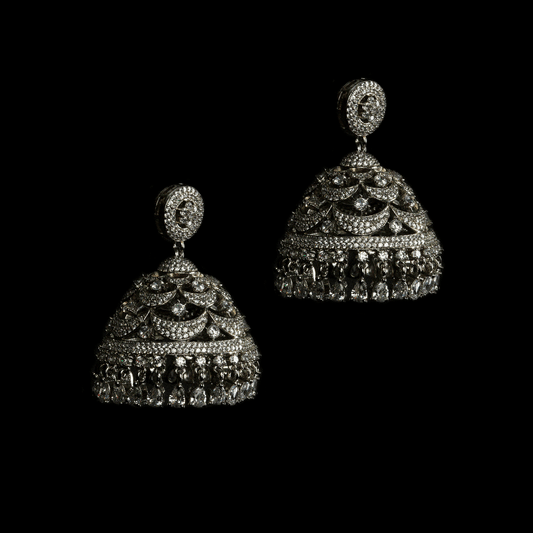 Diamond  Dull Earring