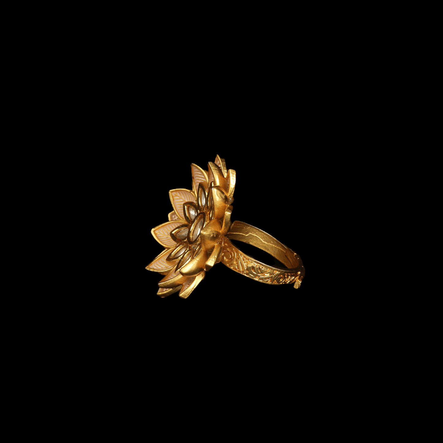 Swarnakamalam Cocktail Ring