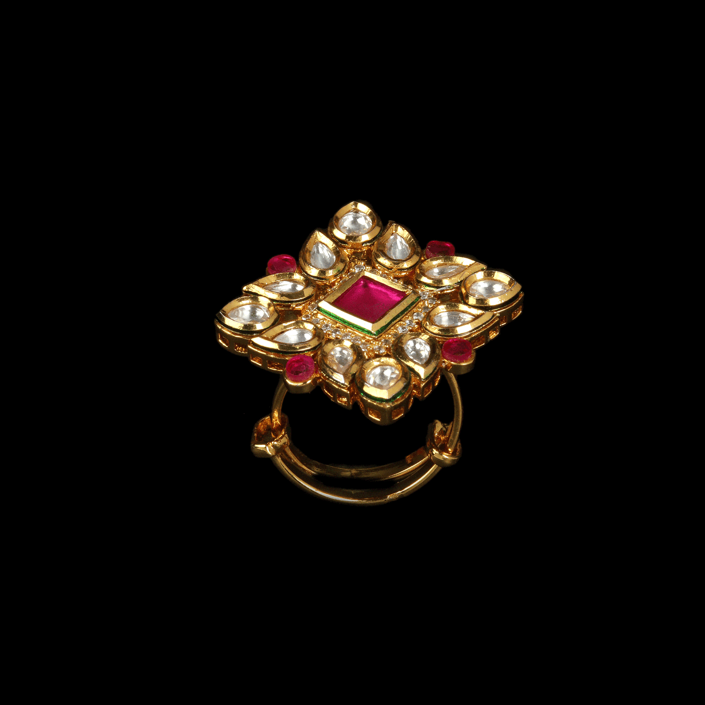 Quadret Ruby Ring