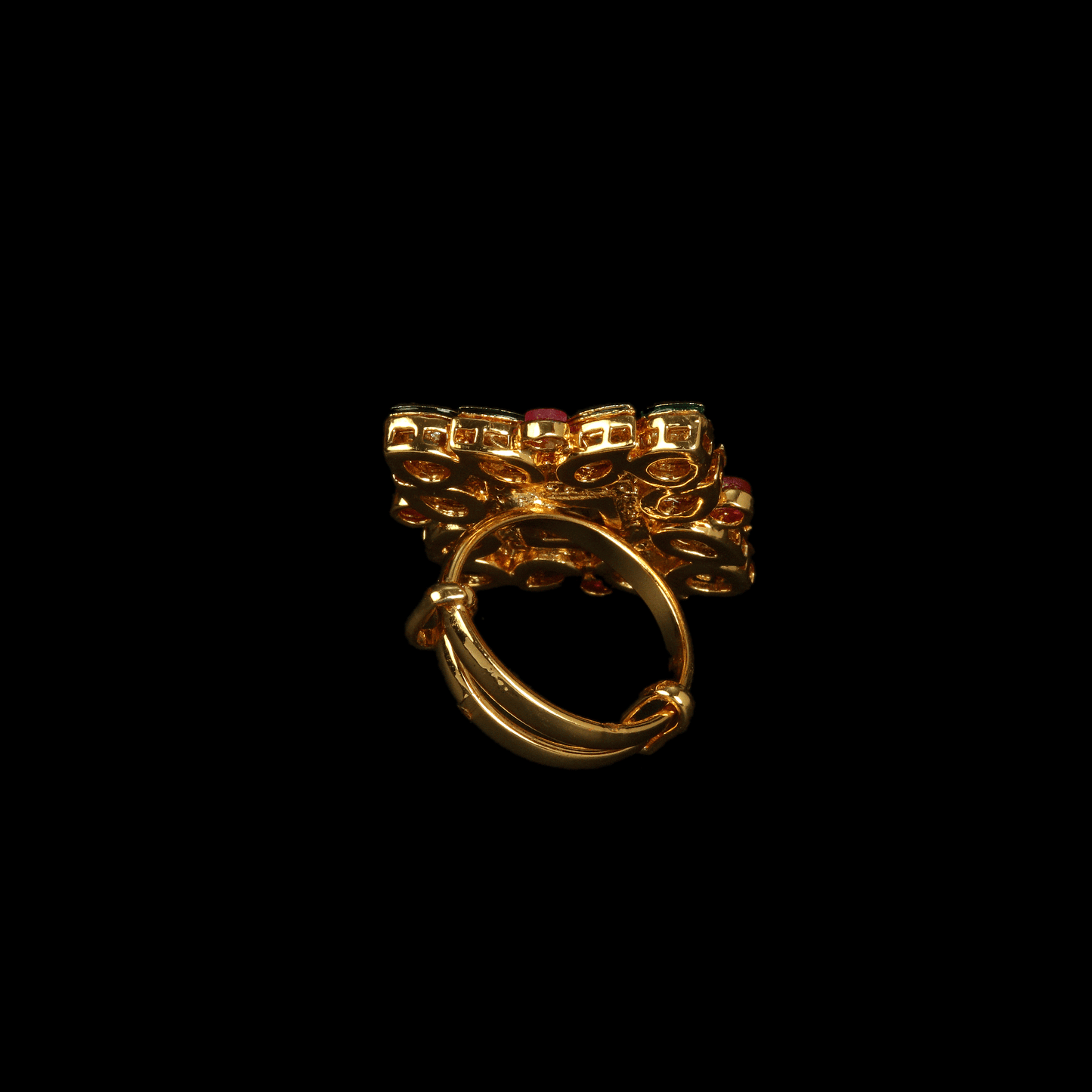 Quadret Ruby Ring