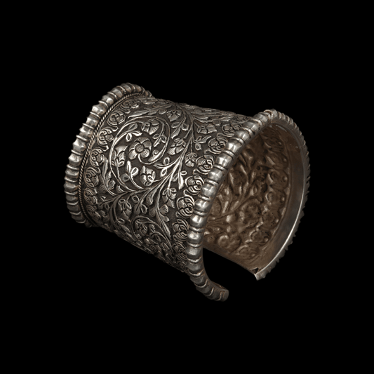 Oxidize Silver  Kada