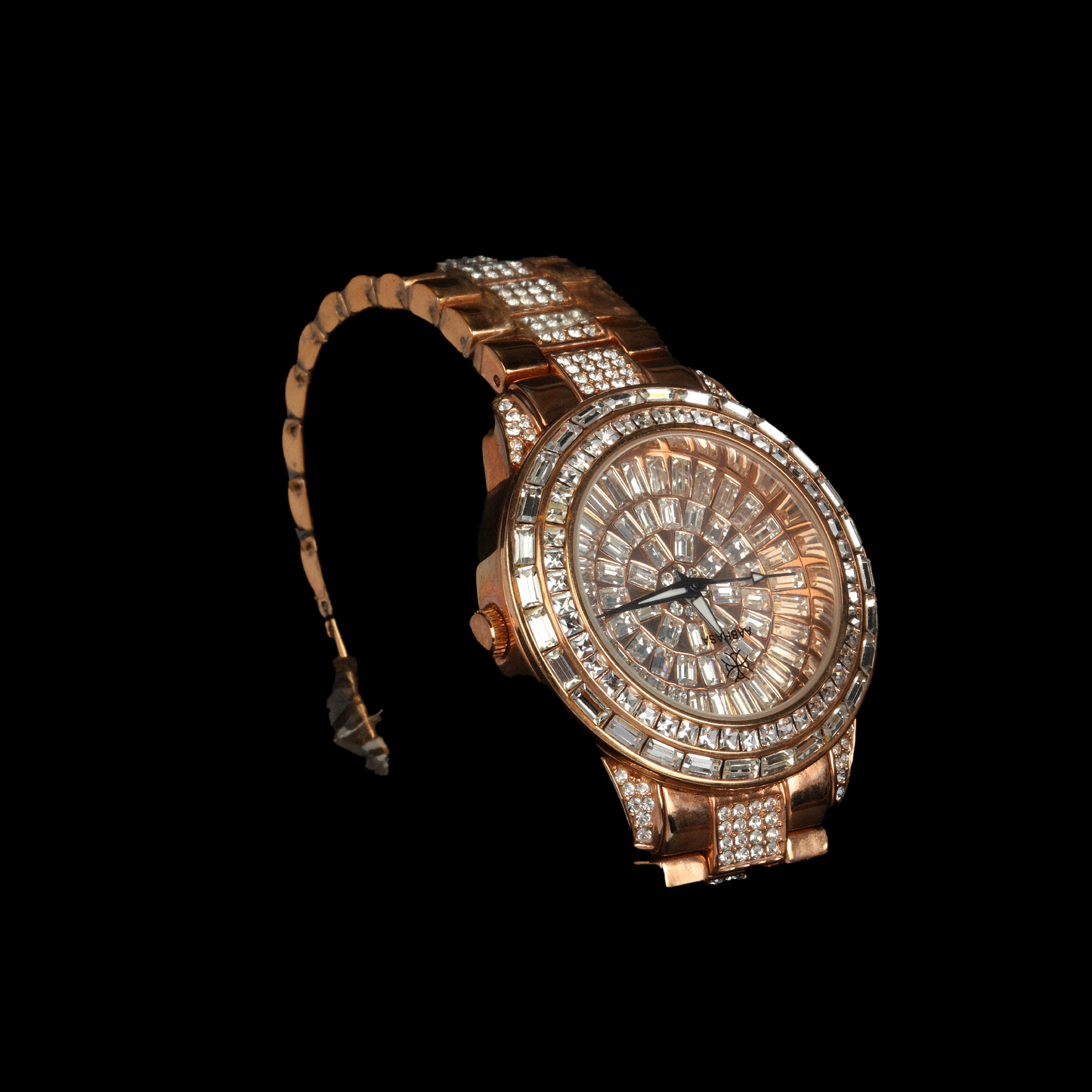 Fire Fly  rose  gold Watch
