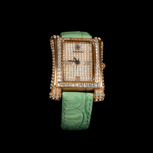Zircon Stone Watch