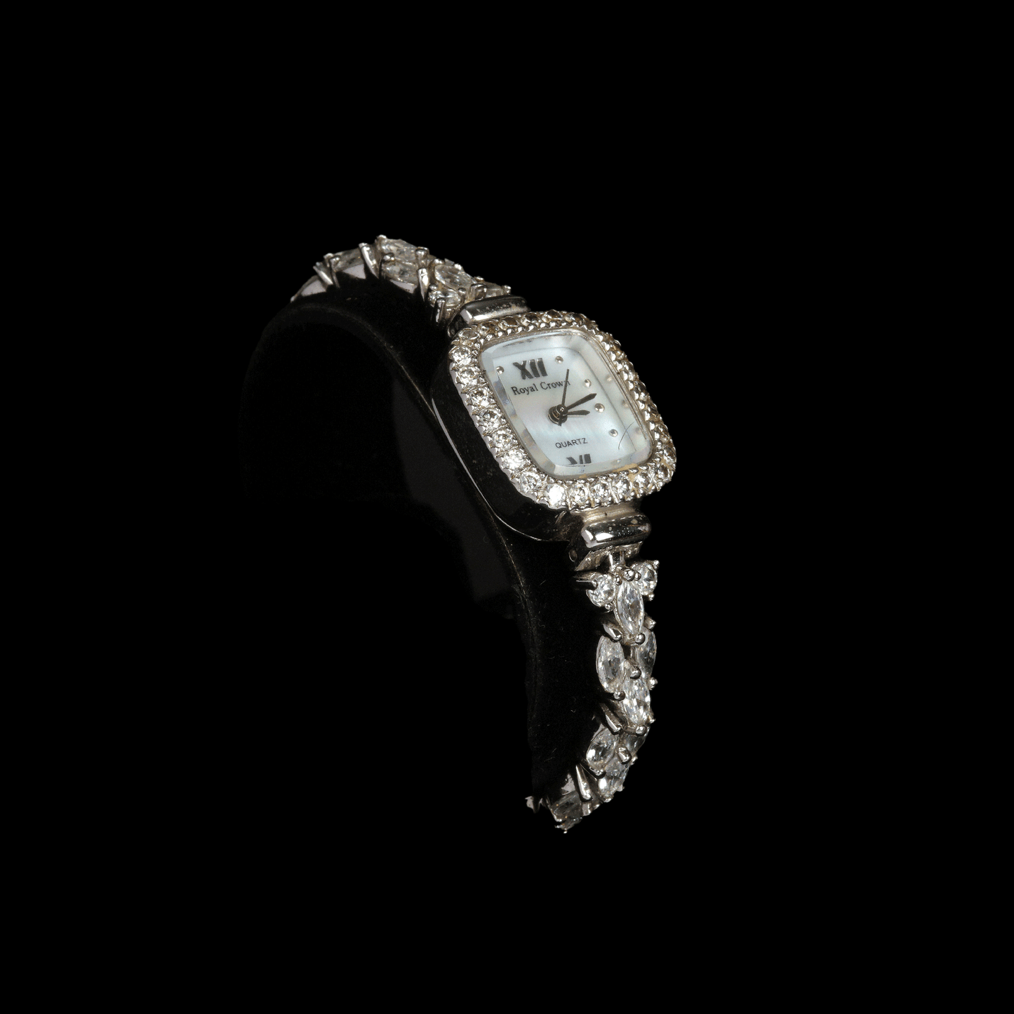 Super Square Diamond Zircon Watch