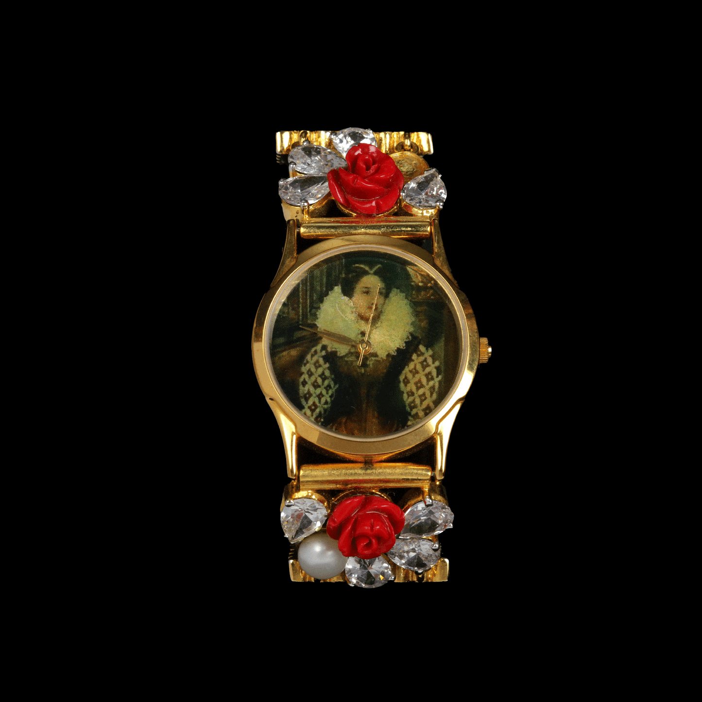 Silver & Jadatar watch