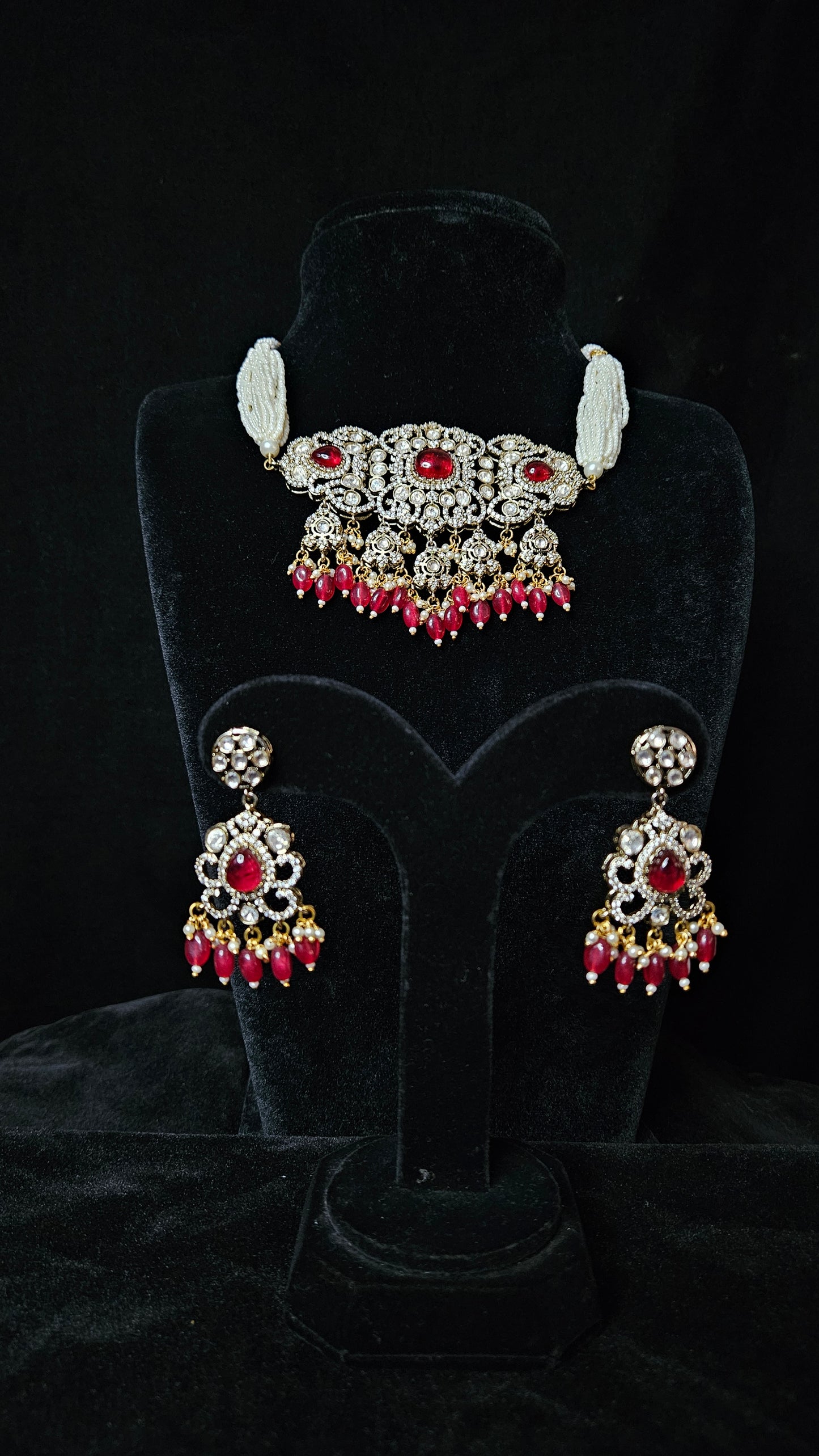 Elegant Ruby Necklace