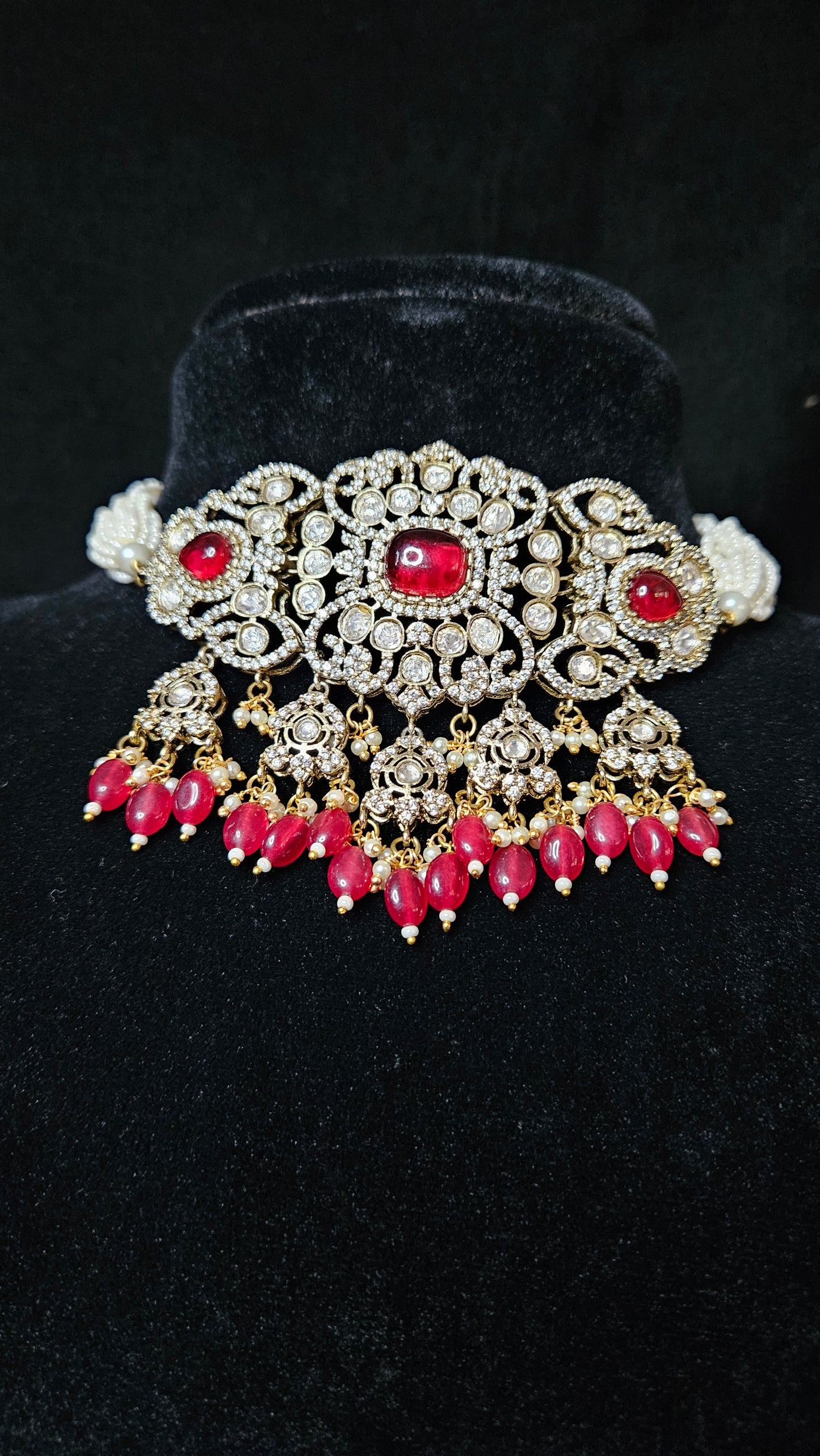 Elegant Ruby Necklace