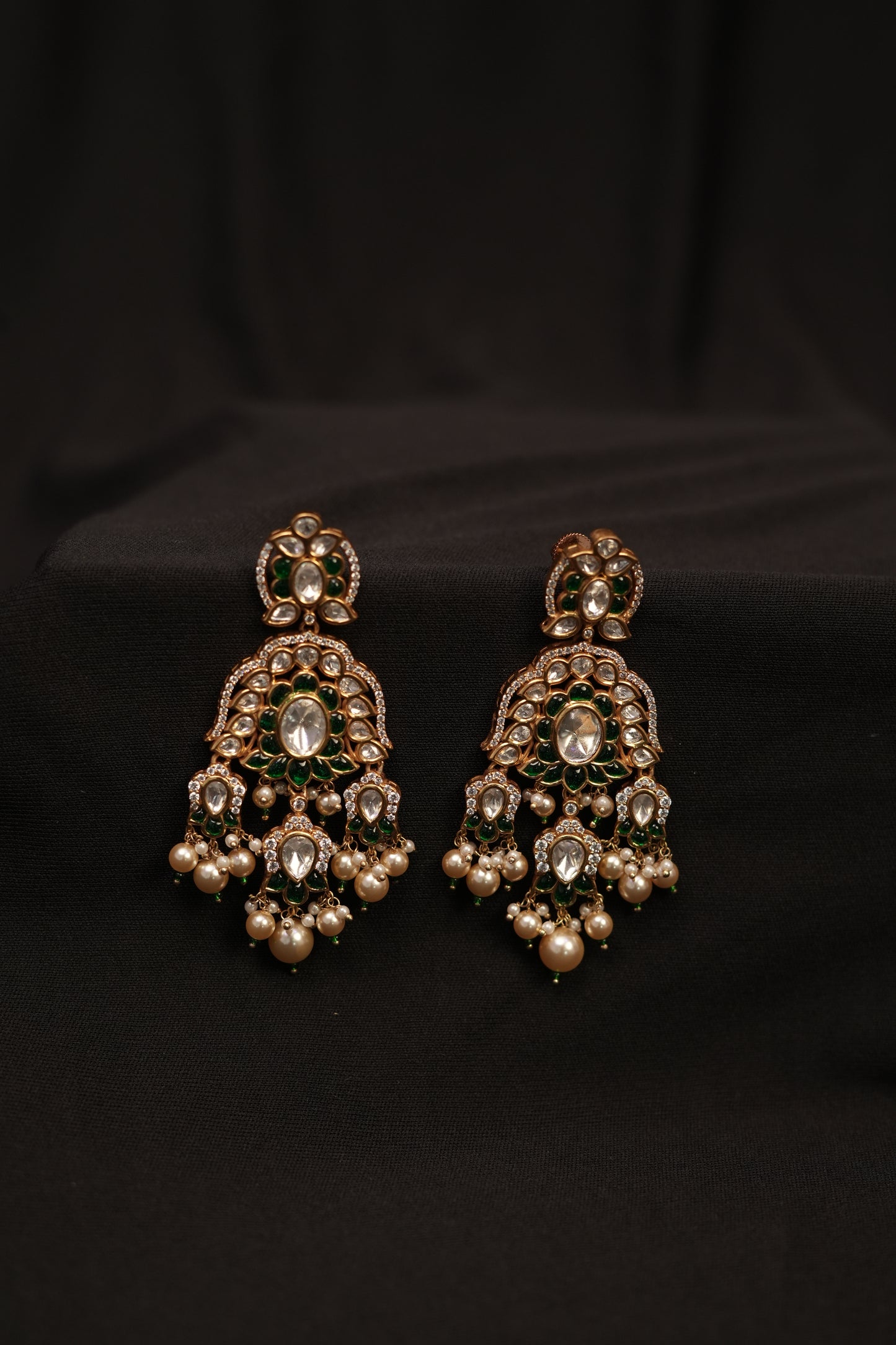 Emerald Polki Set