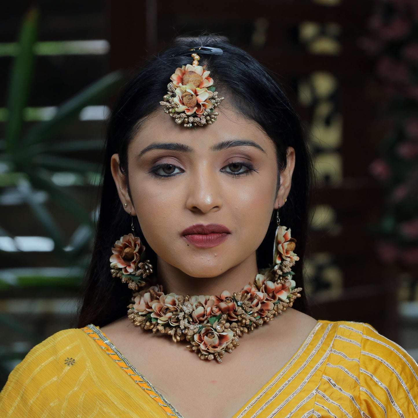 Flower Jewellry Set