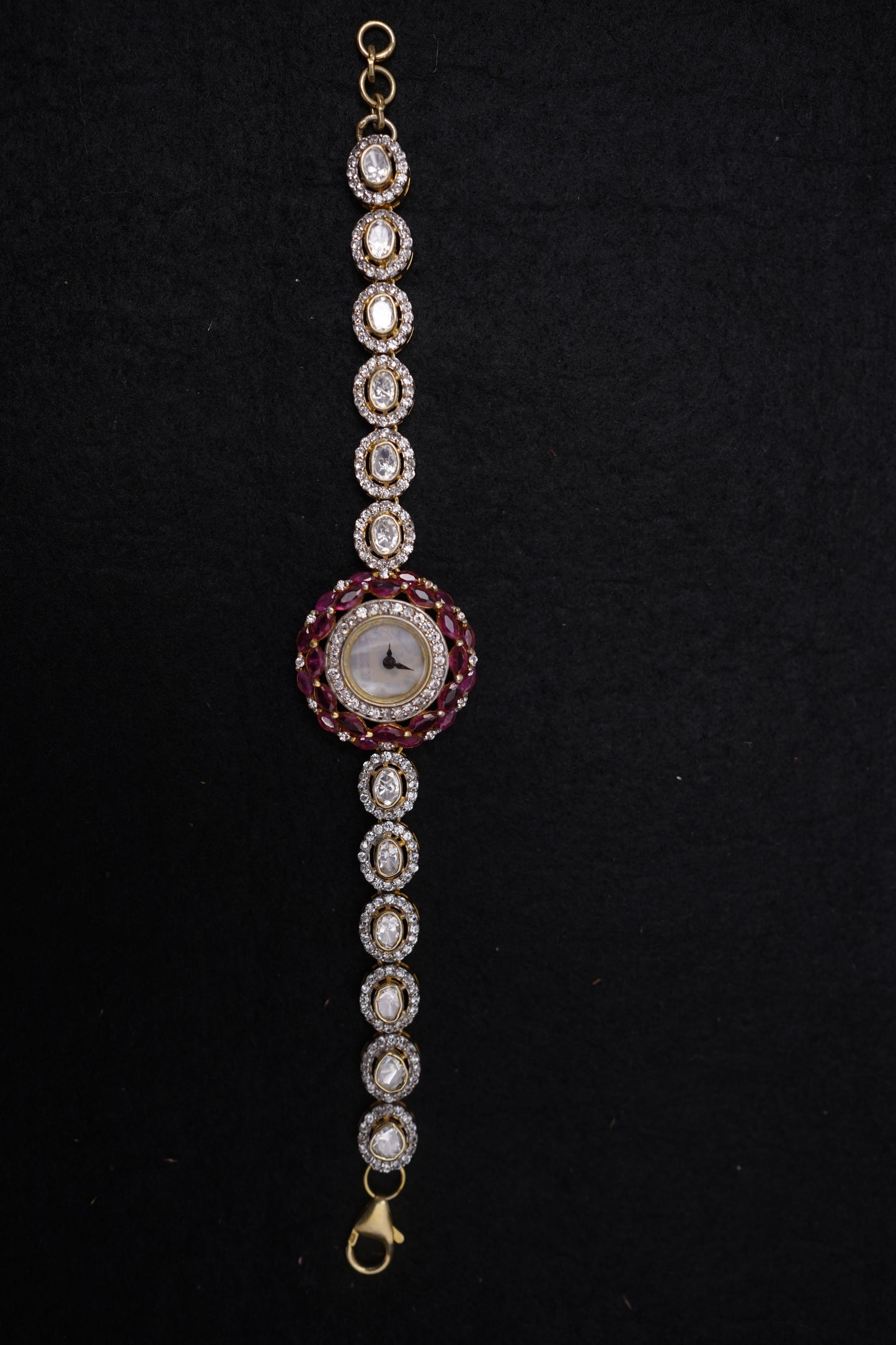 PureSilver  Classic Ruby Bracelet Watch.