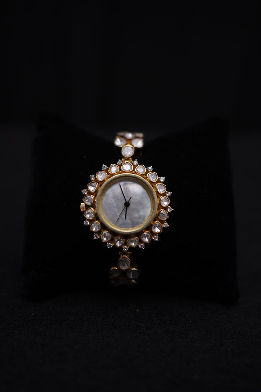 Noor Polki Kada Watch.