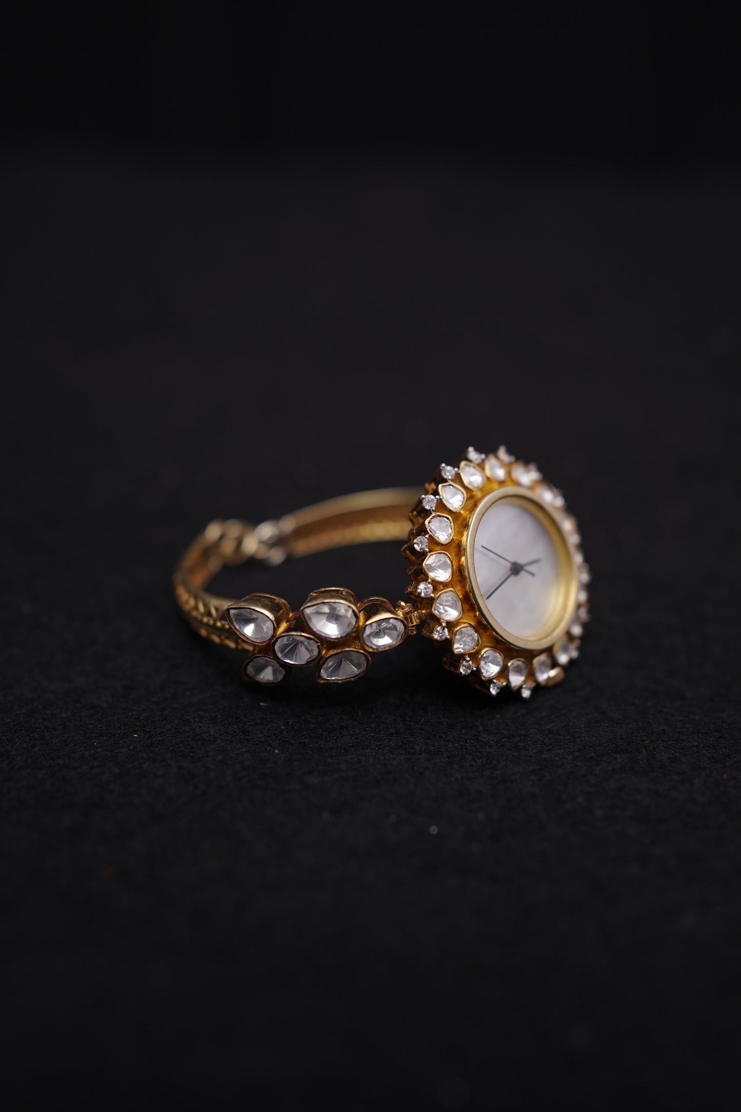 Noor Polki Kada Watch.