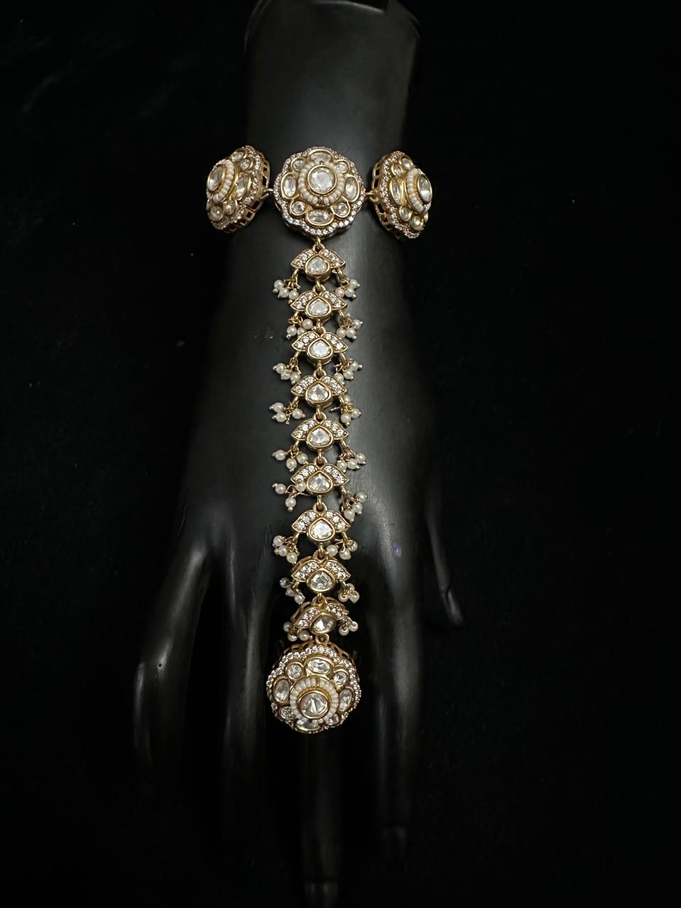 The royal Kundan Hathphool.