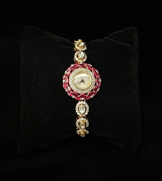 PureSilver  Classic Ruby Bracelet Watch.